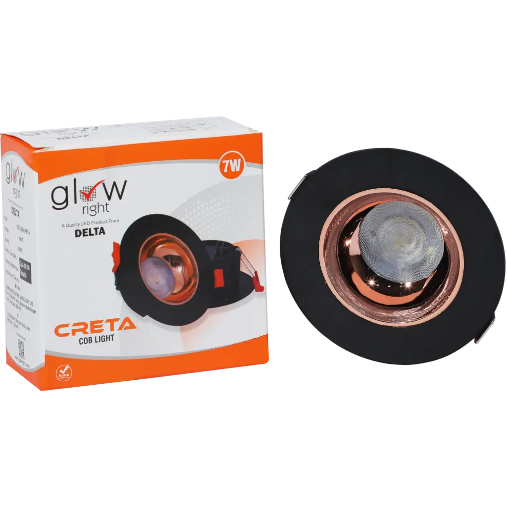 7W CRETA (CW, Black)