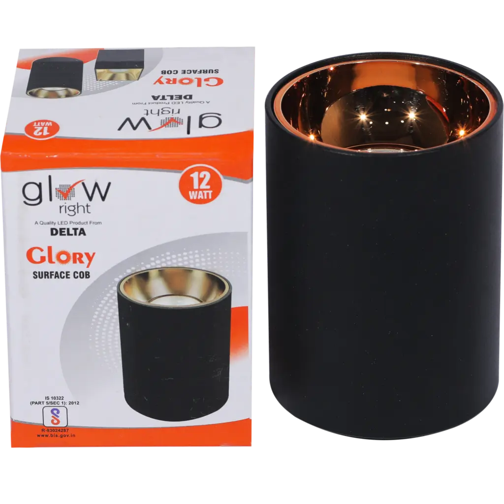 GLORY (6, ROUND, CW, Black)