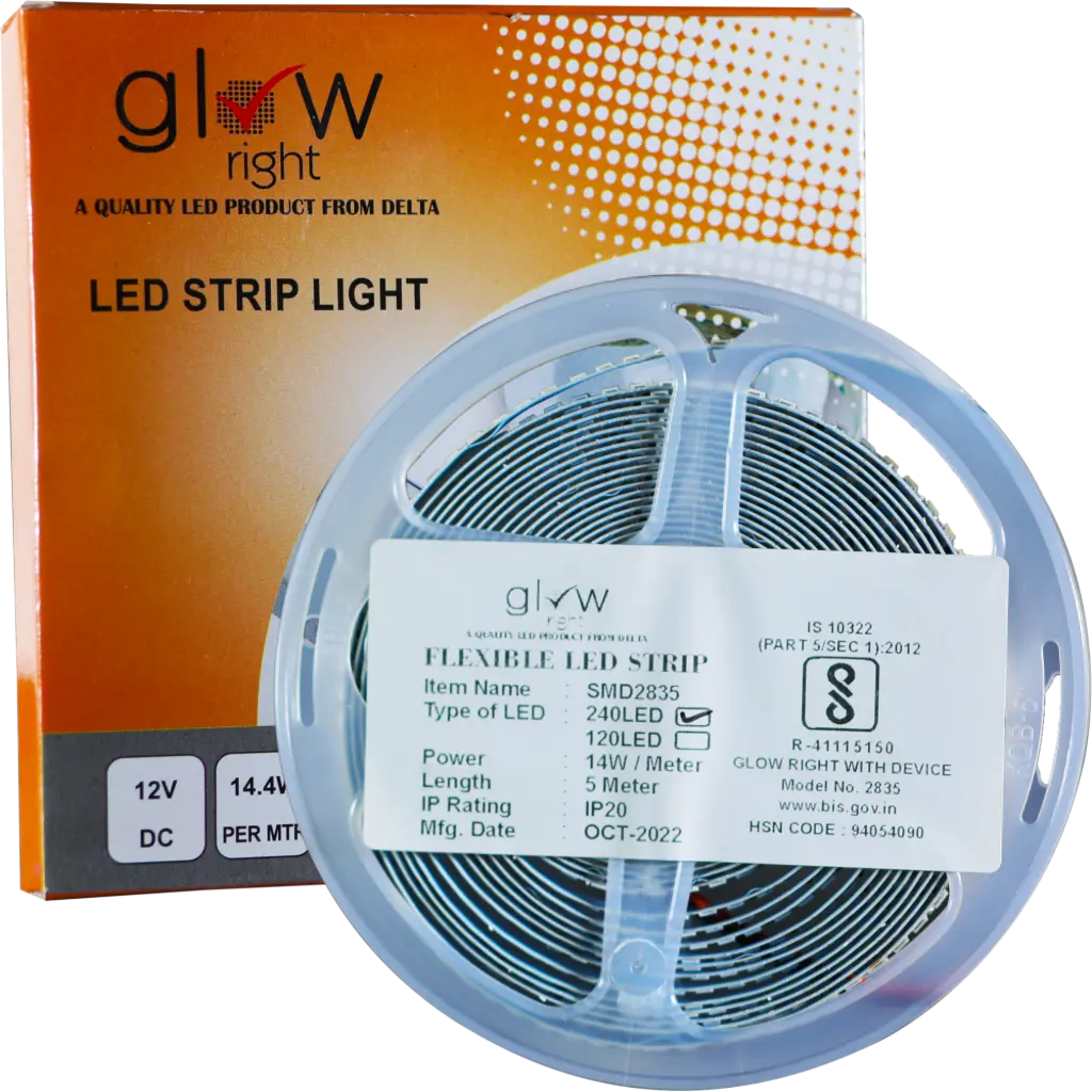 GLORIOUS STRIP (120 led/meter, CW)