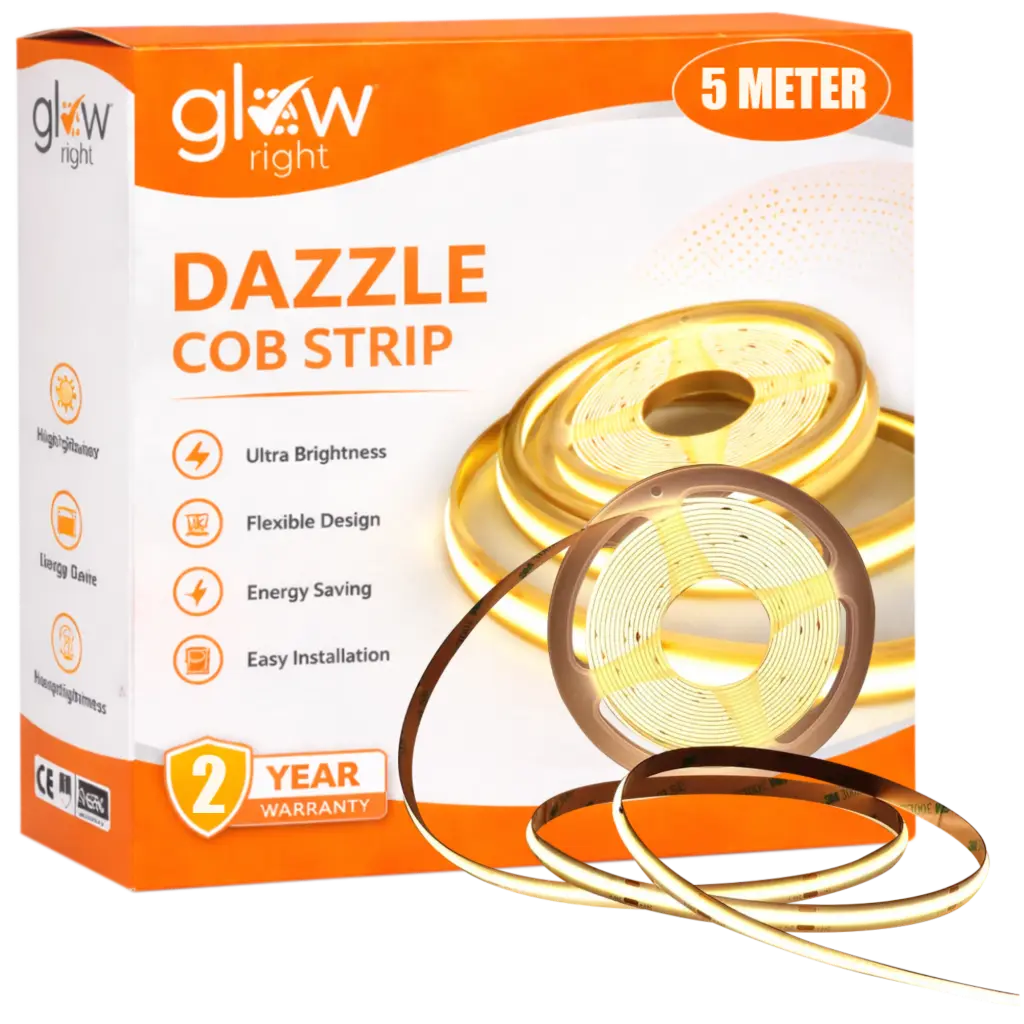 DAZZLE COB STRIP (320 led/meter, CW)